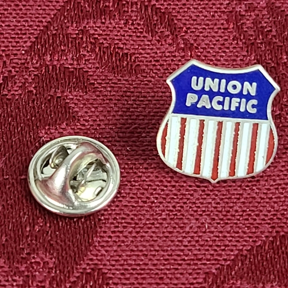 Jewelry - Union Pacific Enamel Pin.